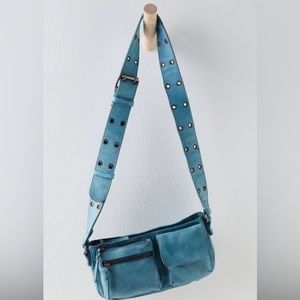 Free People leather “Wade Sling” bag